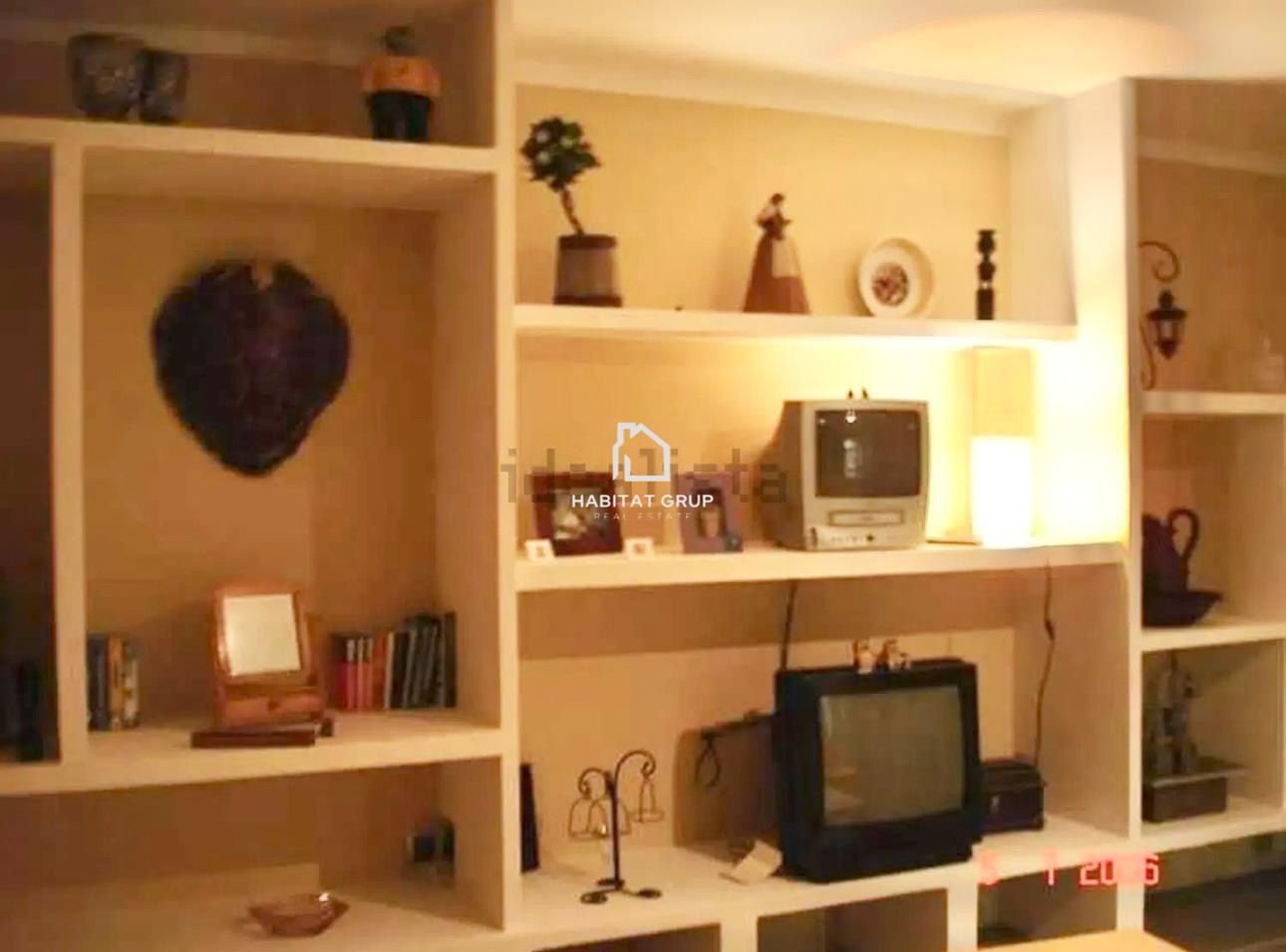 Sala d'estar de Pis en venda en Sant Lluís amb Calefacció i Terrassa