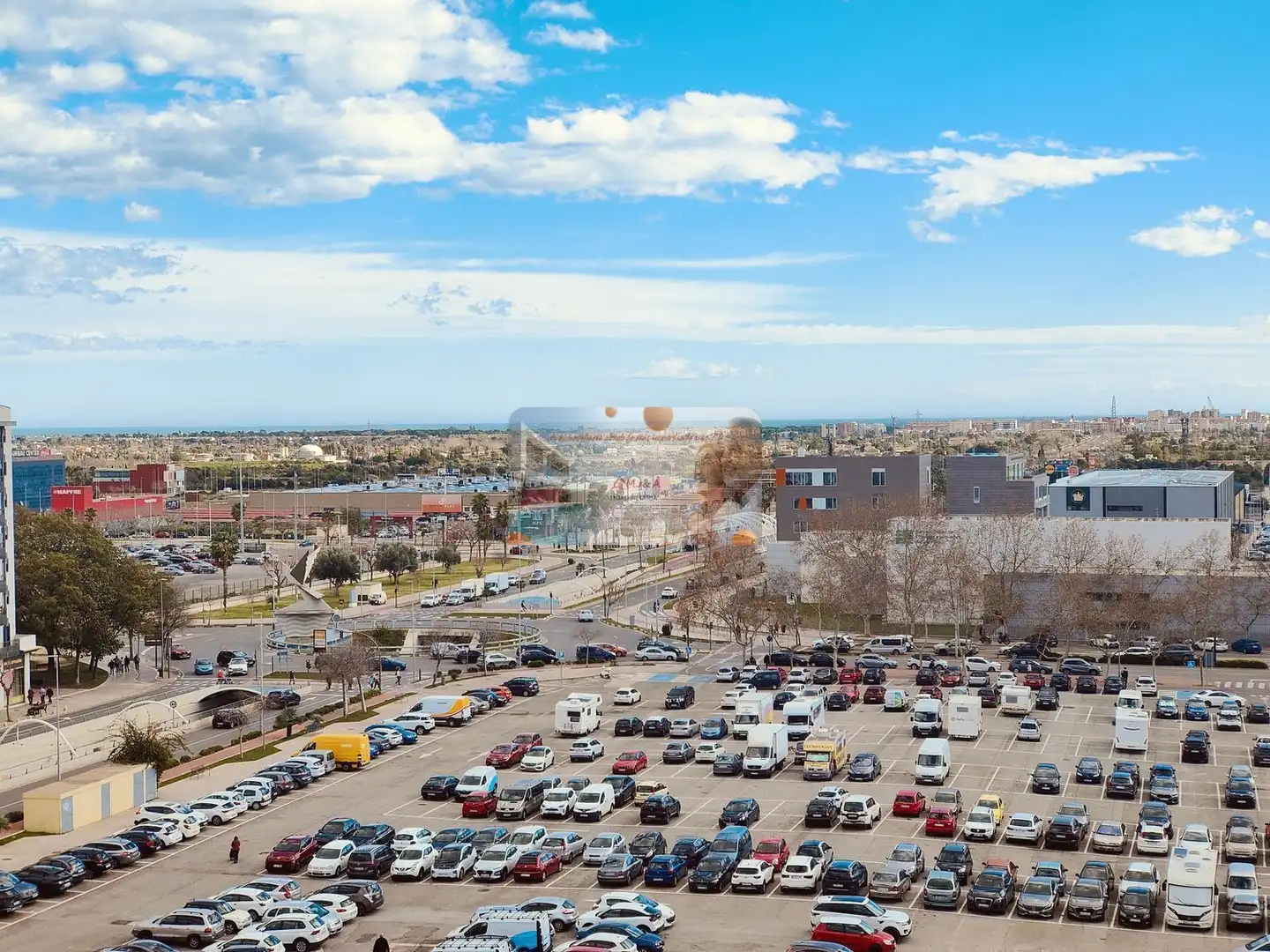 Parking de Dúplex de alquiler en Castellón de la Plana / Castelló de la Plana con Aire acondicionado, Calefacción y Parquet