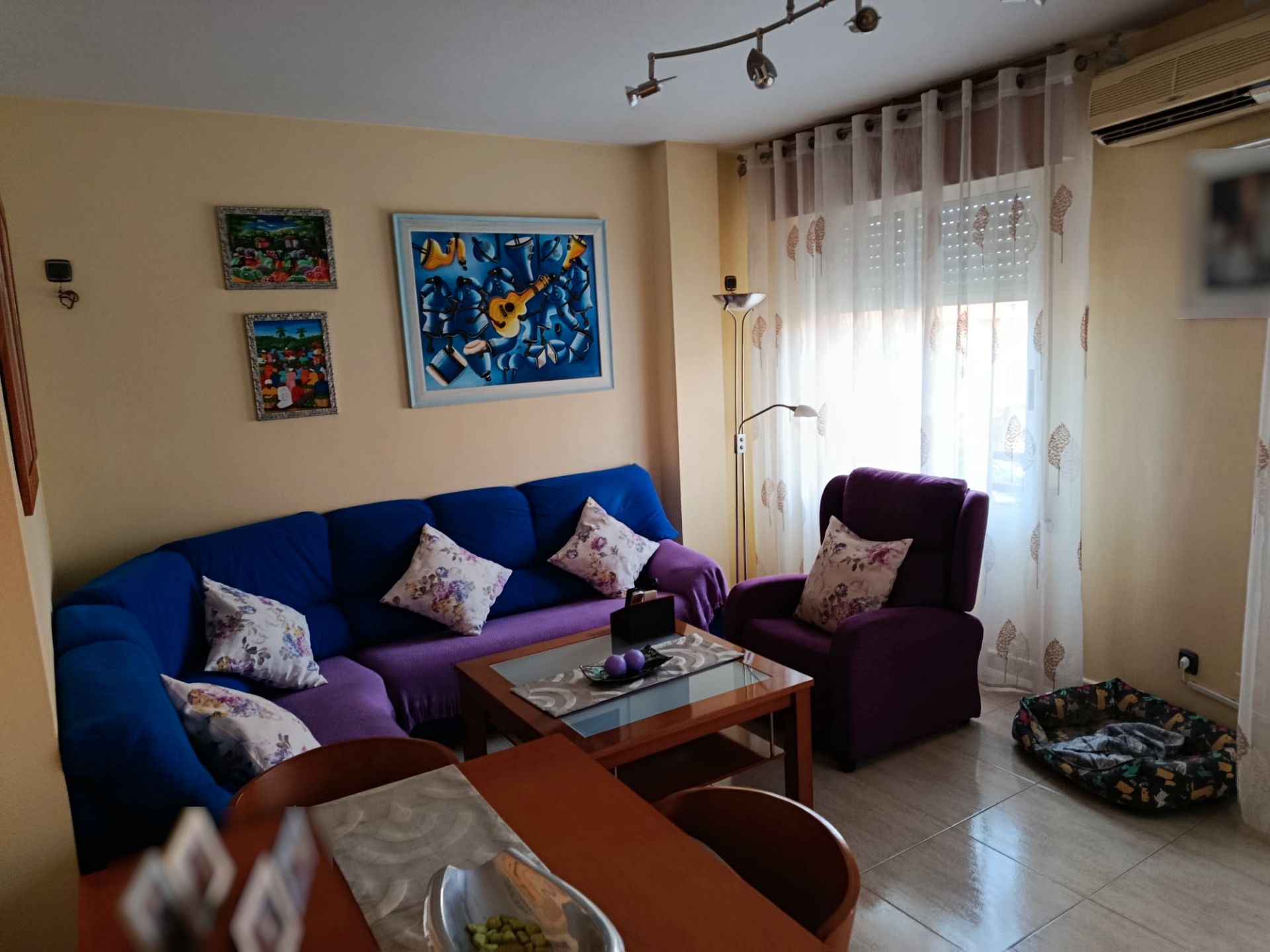 Living room of Flat for sale in  Murcia Capital  with Air Conditioner, Heating and Storage room