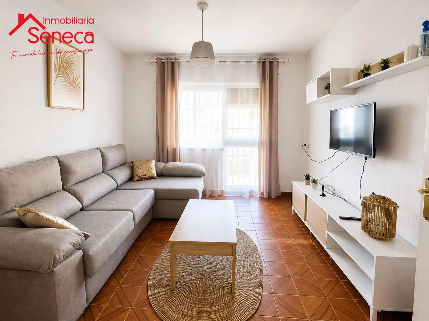 Sala de estar de Piso de alquiler en Córdoba con Terraza y Amueblado