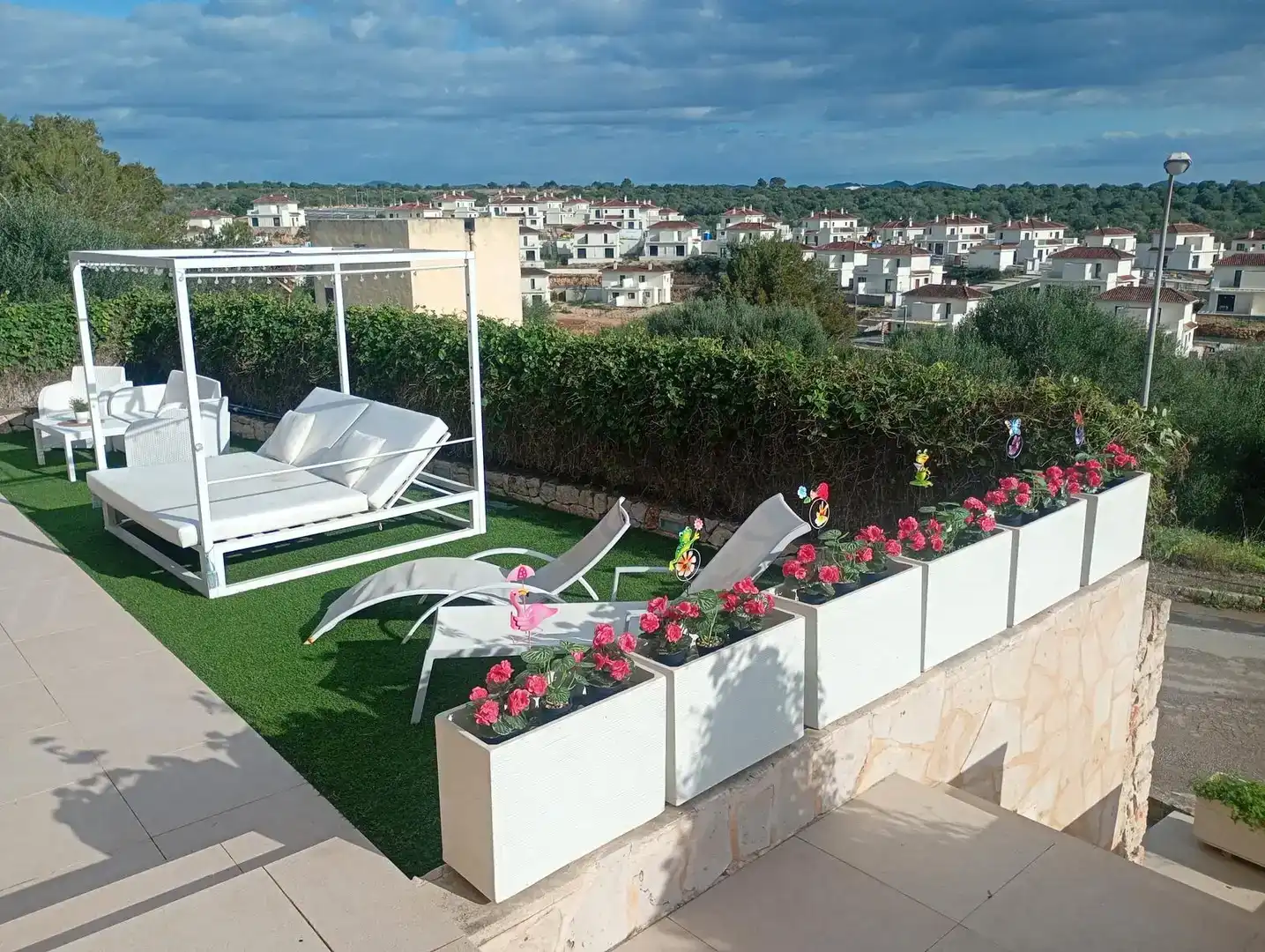 Terrassa de Casa o xalet de lloguer en Manacor amb Aire condicionat, Jardí privat i Parquet