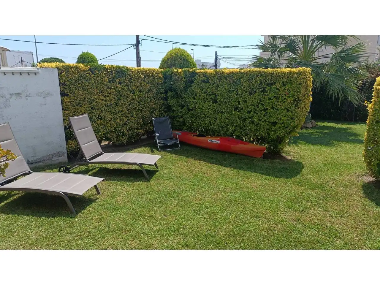 Garden of Flat for sale in L'Escala  with Private garden, Terrace and Furnished