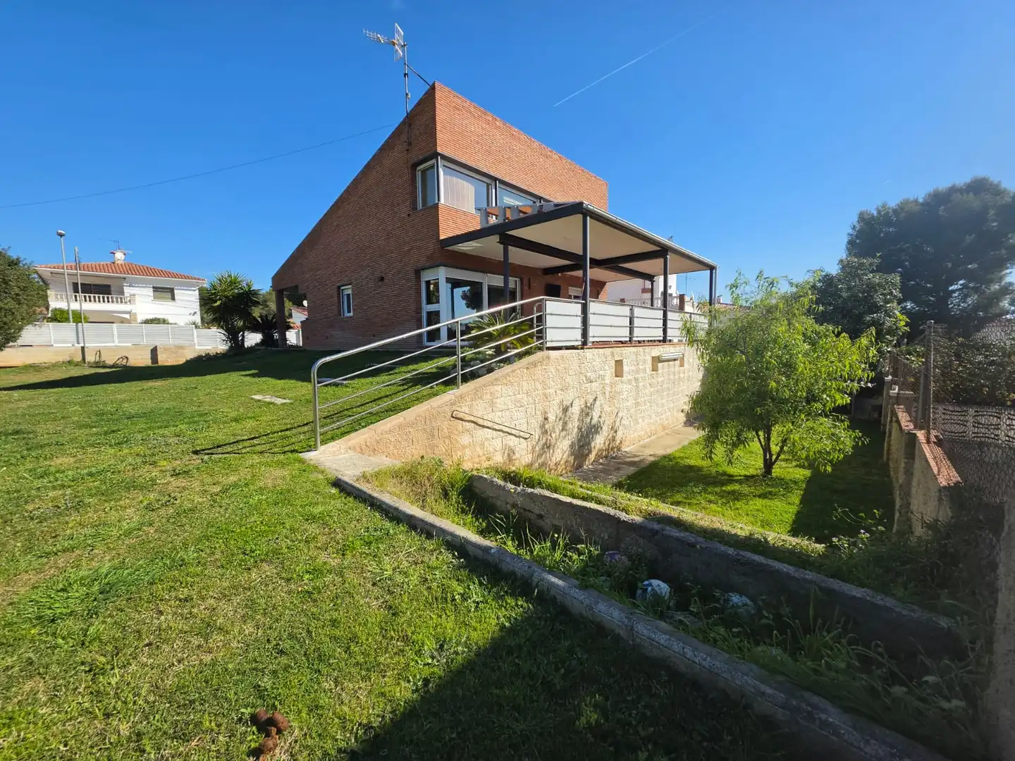 Exterior view of Houses for sale in Cunit  with Air Conditioner, Heating and Private garden