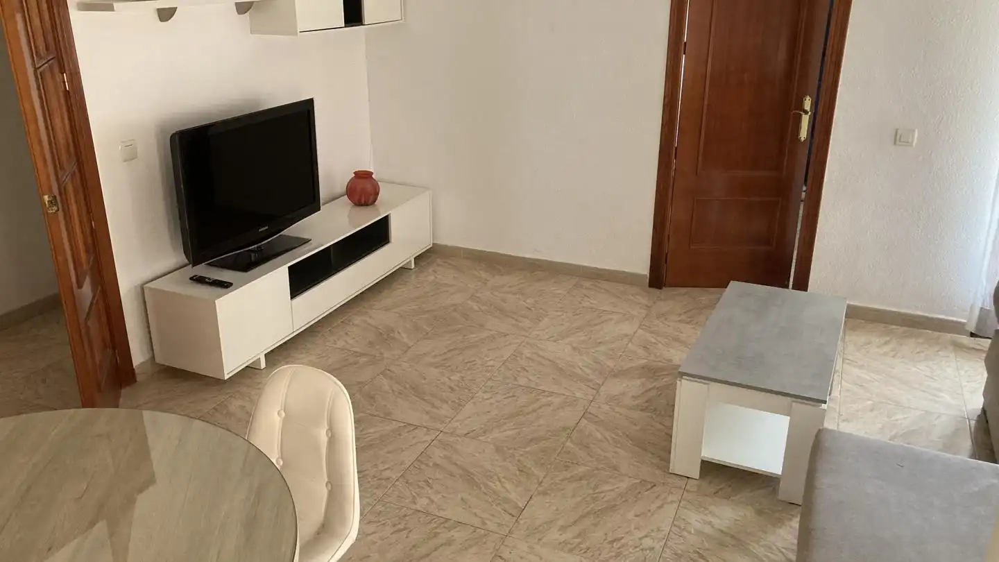 Sala de estar de Piso de alquiler en Garrucha con Terraza