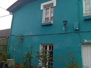 Vista exterior de Casa o xalet en venda en Langreo amb Jardí privat i Balcó