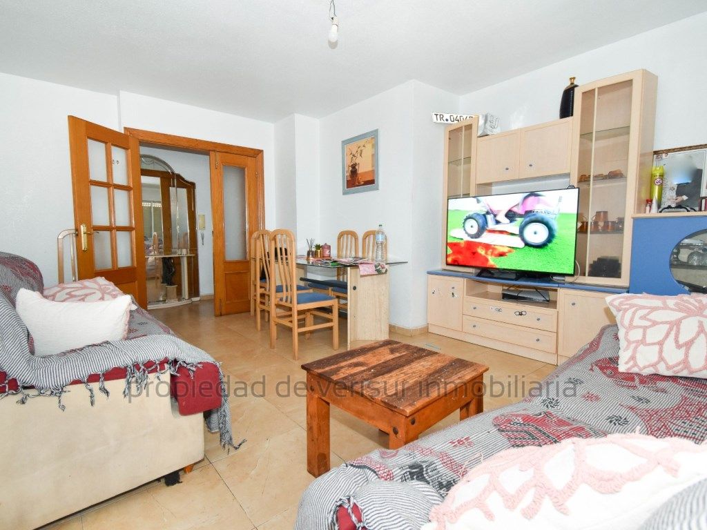 Living room of Flat for sale in Águilas  with Air Conditioner, Oven and Balcony