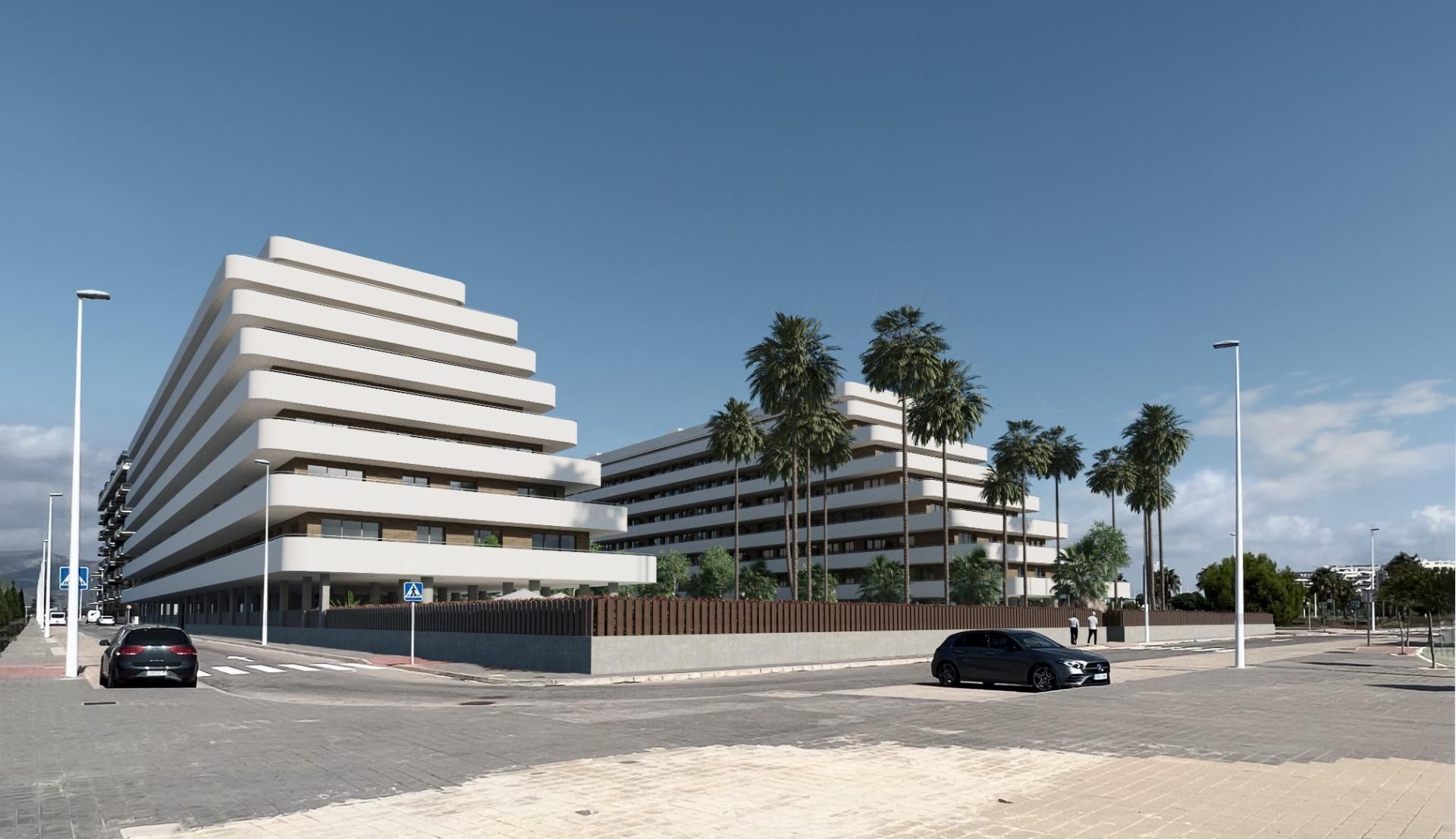 Vista exterior de Apartament en venda en Moncofa amb Aire condicionat, Calefacció i Jardí privat