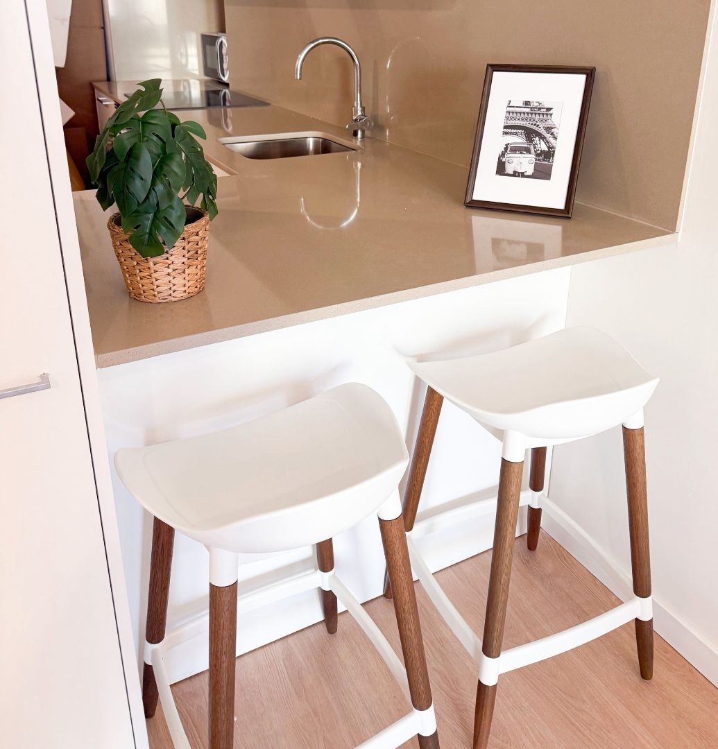 Kitchen of Flat to rent in  Barcelona Capital  with Air Conditioner, Heating and Furnished