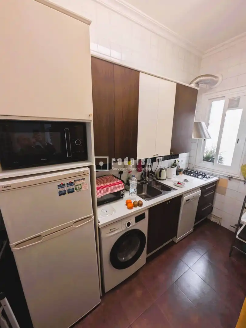 Küche von Wohnungen zum Verkauf in Madrid mit Heizung und Möbliert