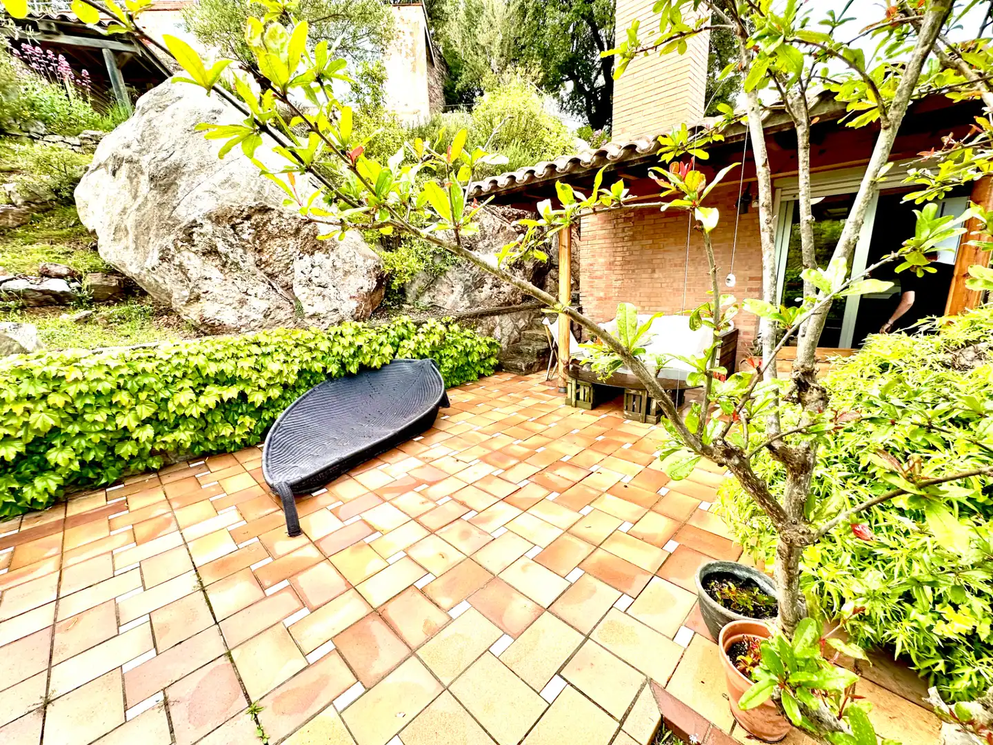 Terrassa de Casa o xalet en venda en Castellar del Vallès amb Calefacció, Jardí privat i Piscina