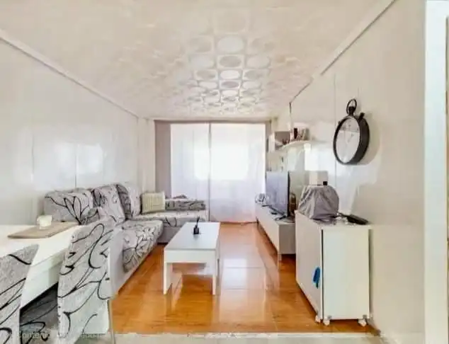 Sala d'estar de Pis en venda en Riba-roja de Túria amb Aire condicionat, Terrassa i Moblat