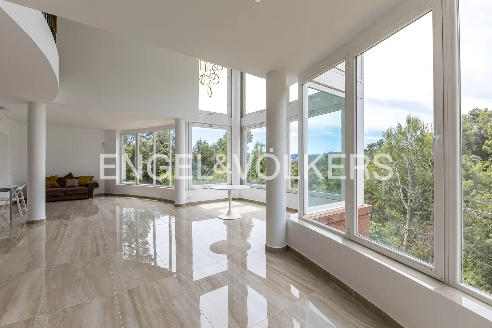 Sala de estar de Casa o chalet de alquiler en Corbera de Llobregat con Aire acondicionado, Calefacción y Jardín privado