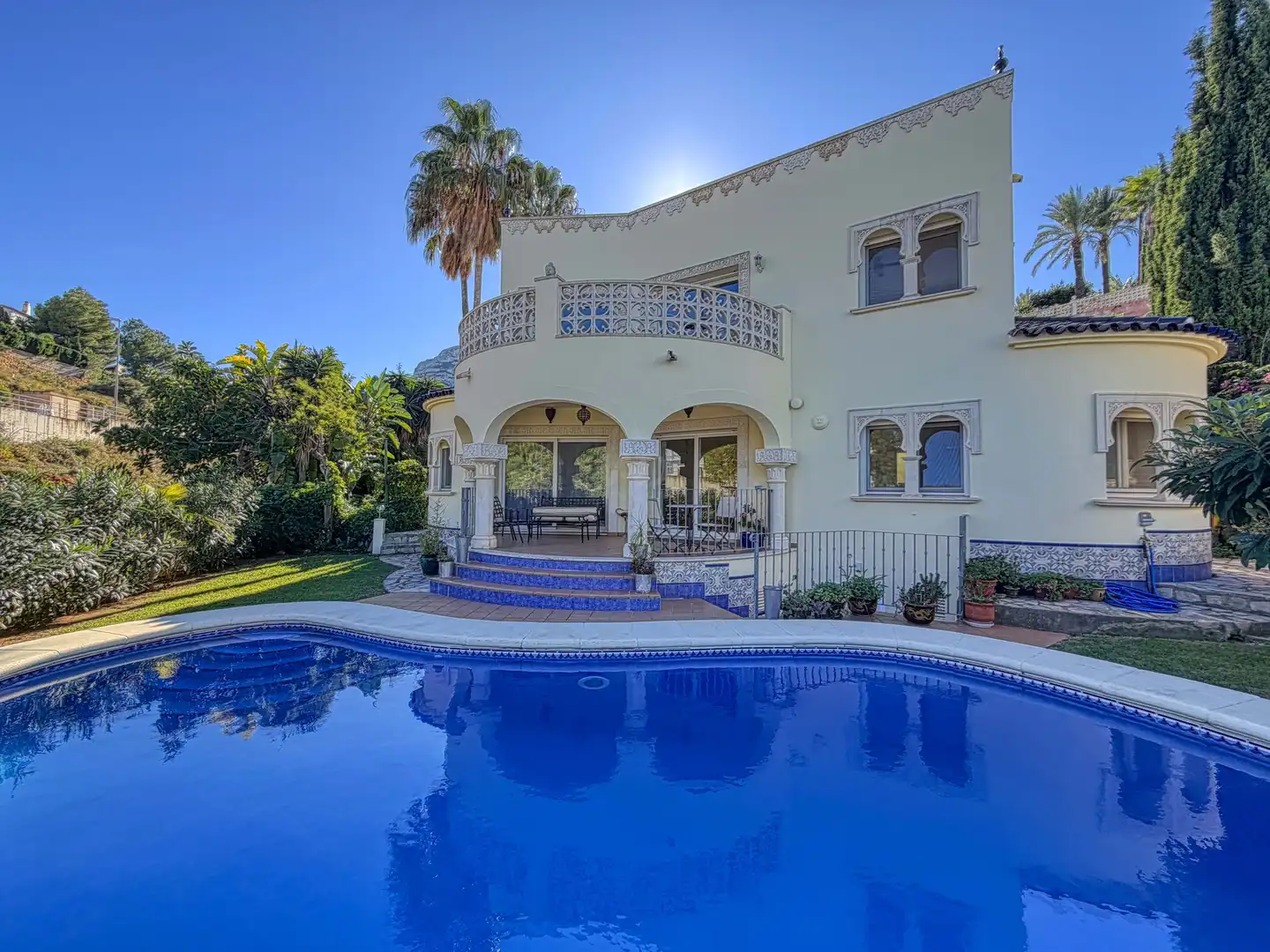 Garden of Houses for sale in Dénia  with Air Conditioner, Heating and Terrace