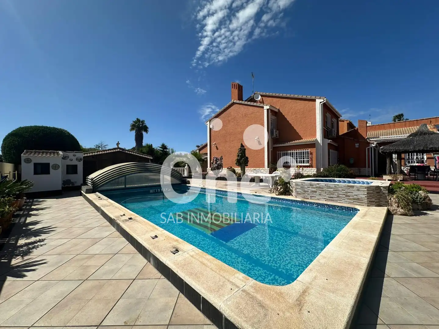 Garten von Haus oder Chalet zum Verkauf in San Antonio de Benagéber mit Klimaanlage, Heizung und Privatgarten