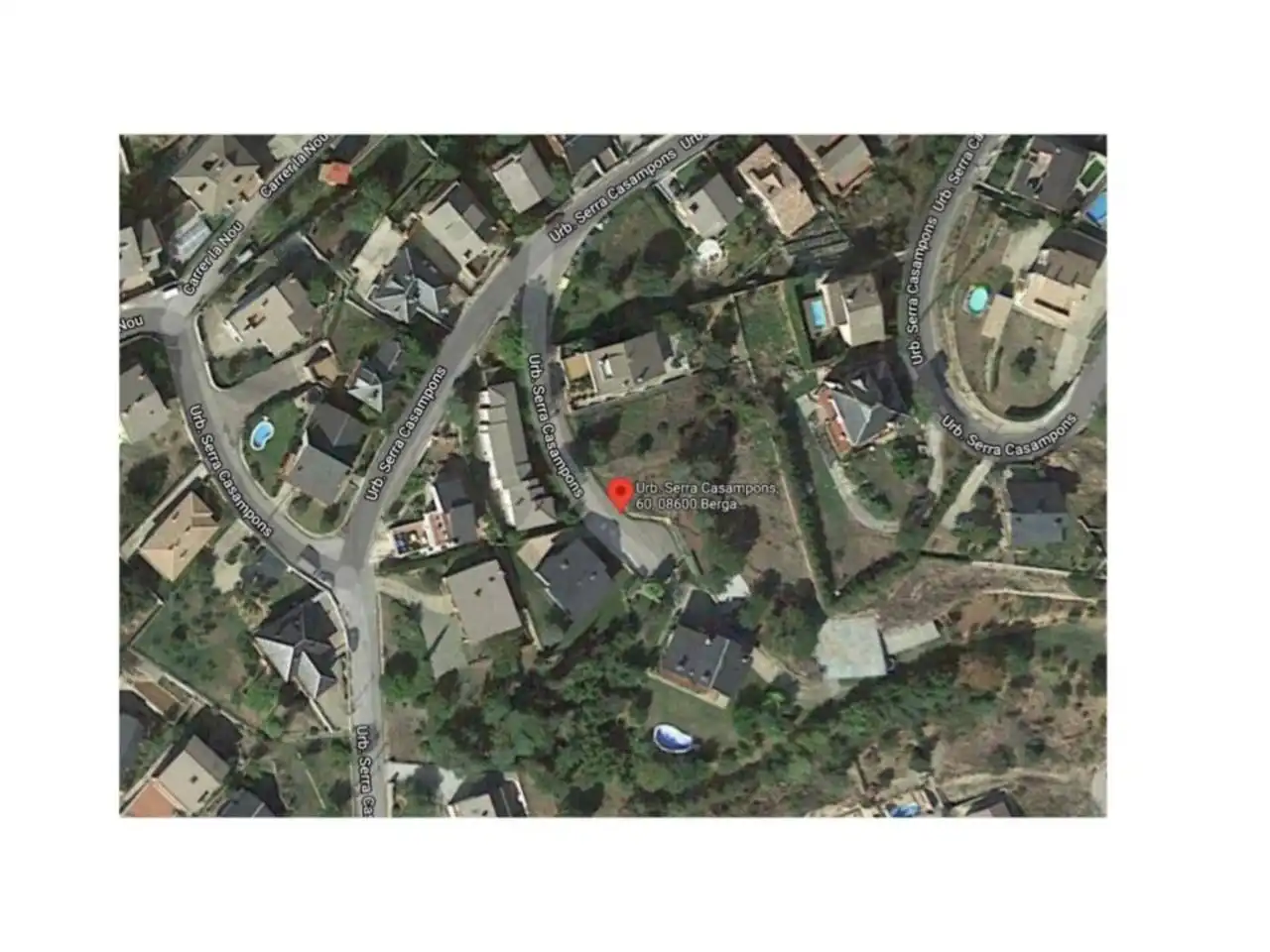 Residential land for sale in Urbanizacion SERRA DE CASAMPONS