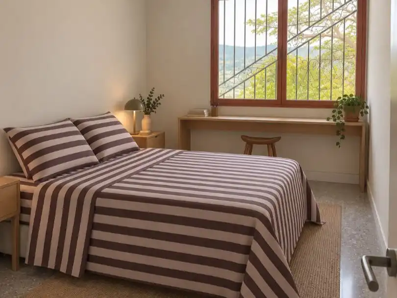 Bedroom of Flat for share in Matadepera, Barcelona