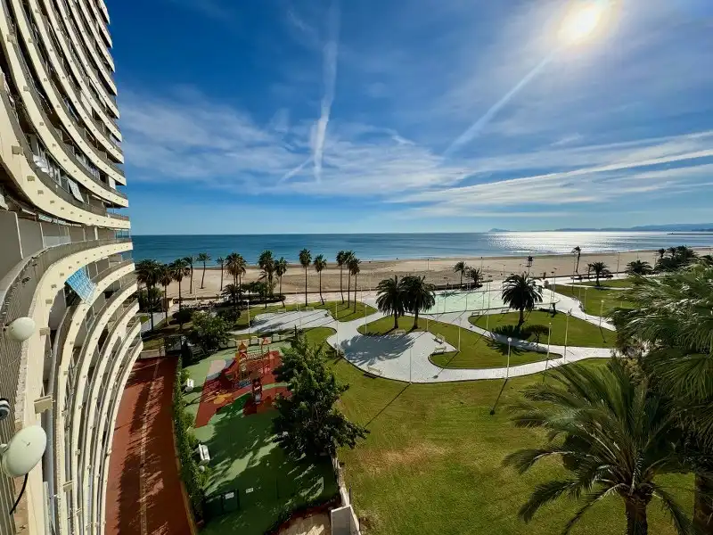 Exterior view of Apartments for sale in Cullera  with Terrace, Furnished and Oven