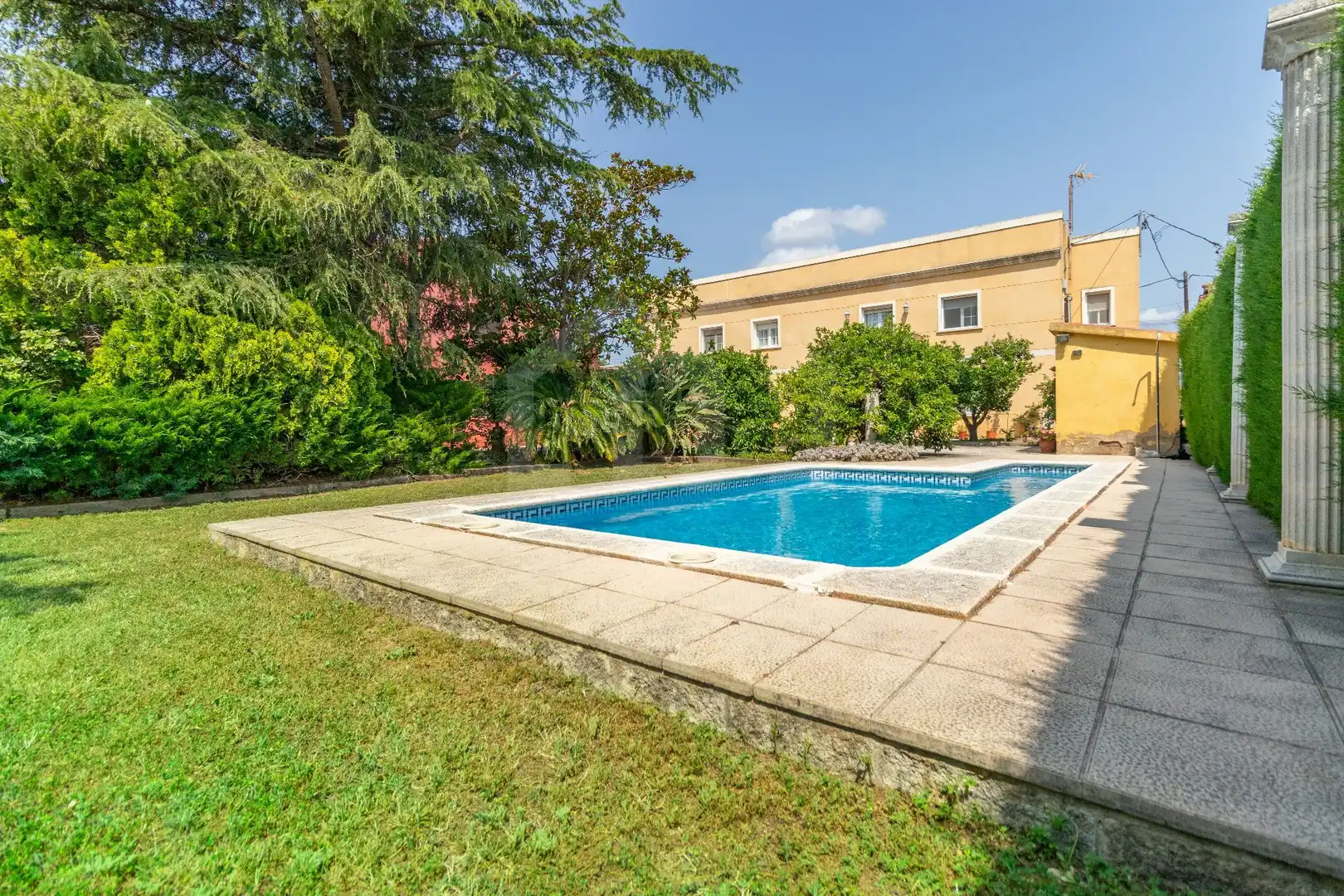 Swimming pool of Houses for sale in Riudoms  with Air Conditioner, Heating and Private garden