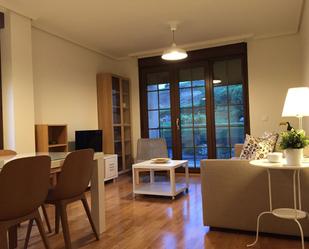 Living room of Flat to rent in Comillas (Cantabria)  with Heating, Parquet flooring and Terrace