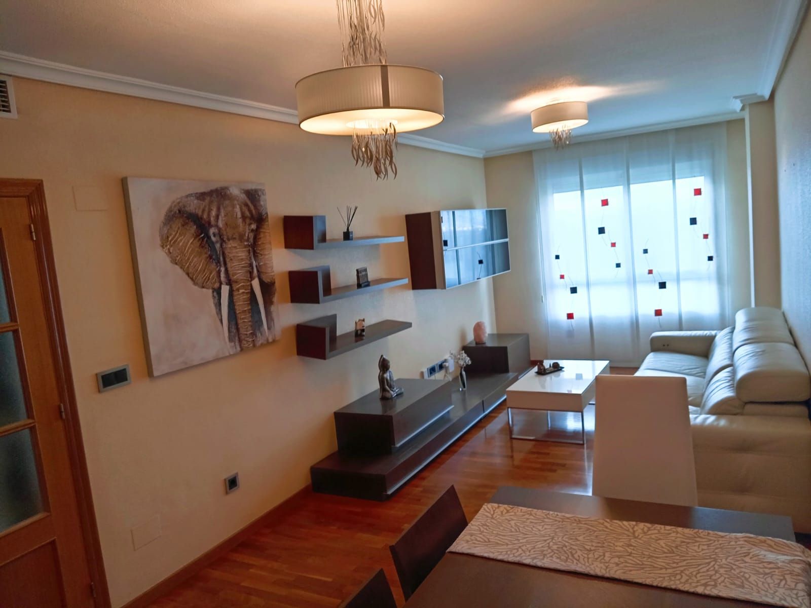 Sala d'estar de Pis en venda en  Murcia Capital amb Aire condicionat, Calefacció i Parquet