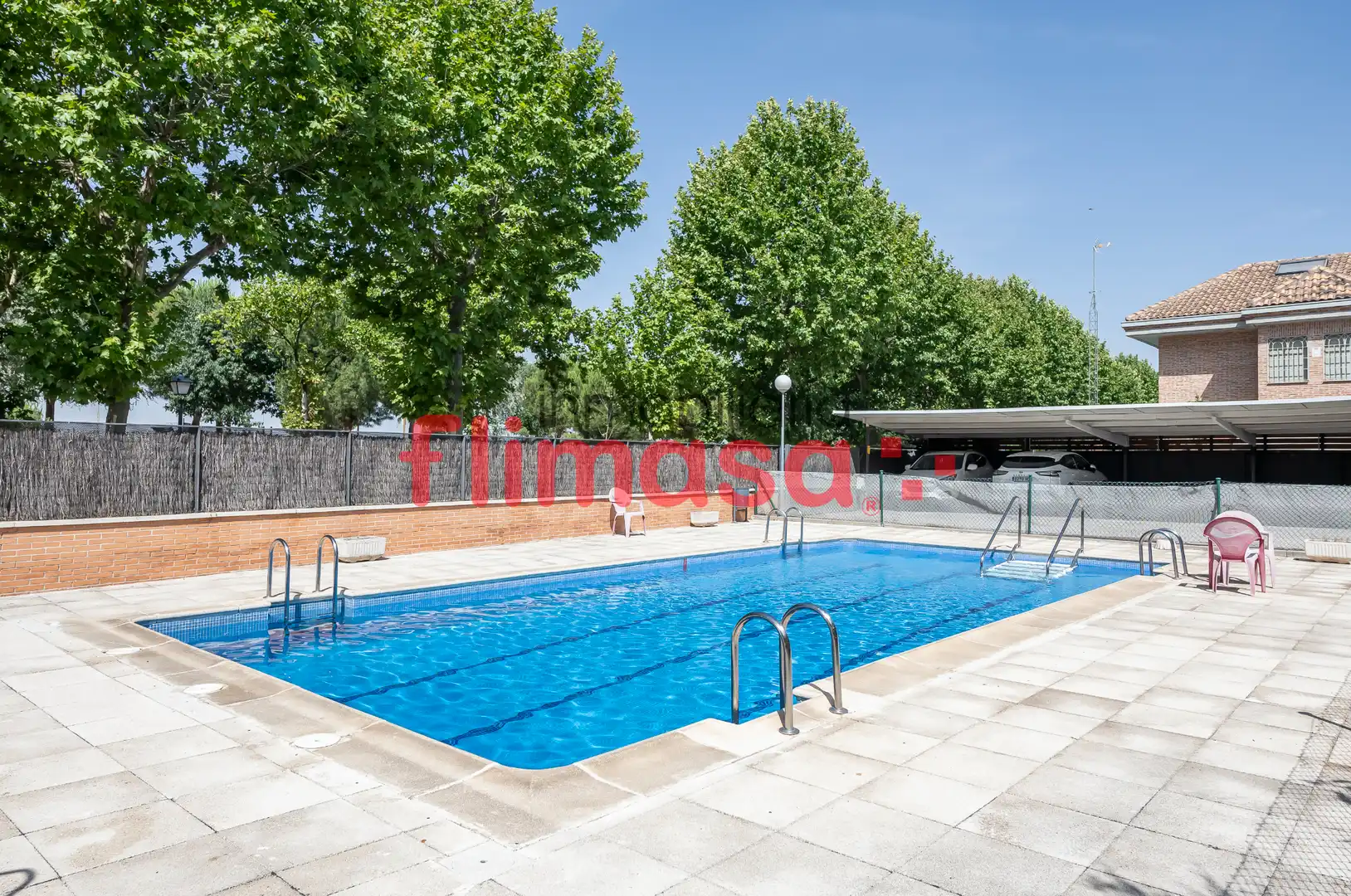 Swimming pool of Flat for sale in Villaviciosa de Odón  with Heating, Terrace and Storage room