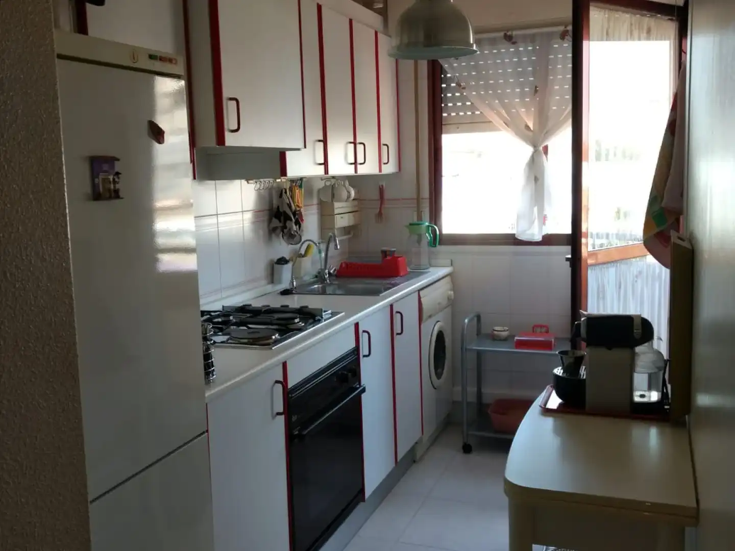 Kitchen of Apartments for rent in Murcia  with Air Conditioner, Furnished and Washing machine