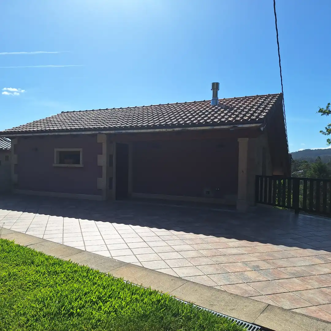Exterior view of Houses for rent in Portas  with Heating, Private garden and Furnished