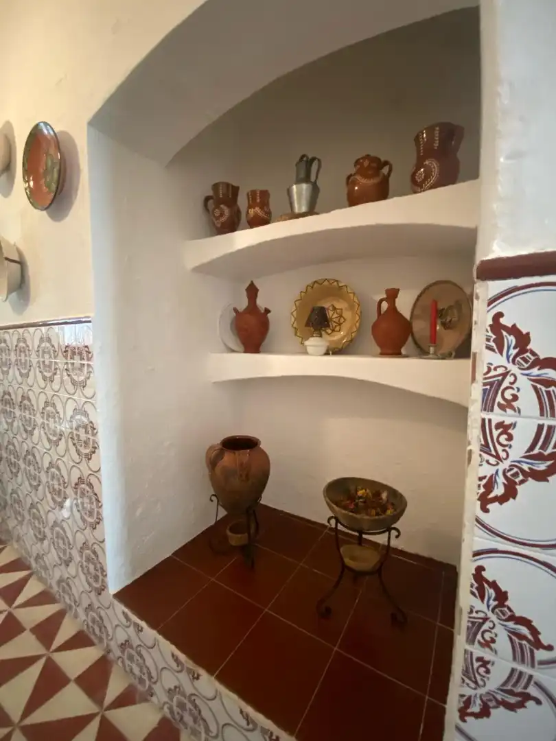 Cocina de Finca rústica en venta en Barcarrota con Amueblado