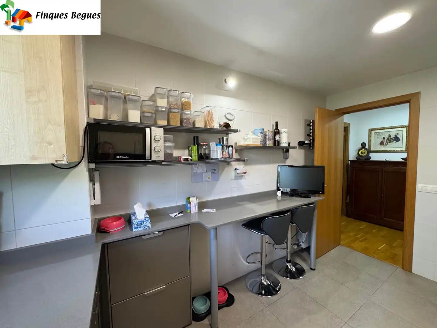 Cocina de Dúplex en venta en Begues con Calefacción, Parquet y Terraza