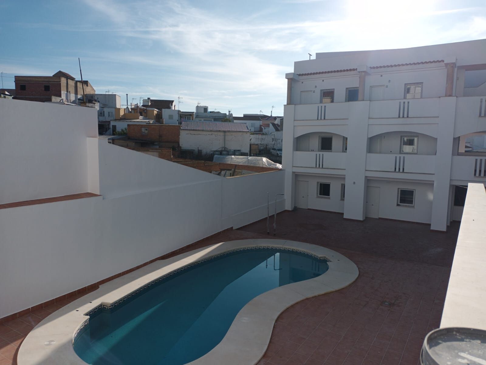 Swimming pool of Flat for sale in Gibraleón  with Storage room, Balcony and Community pool
