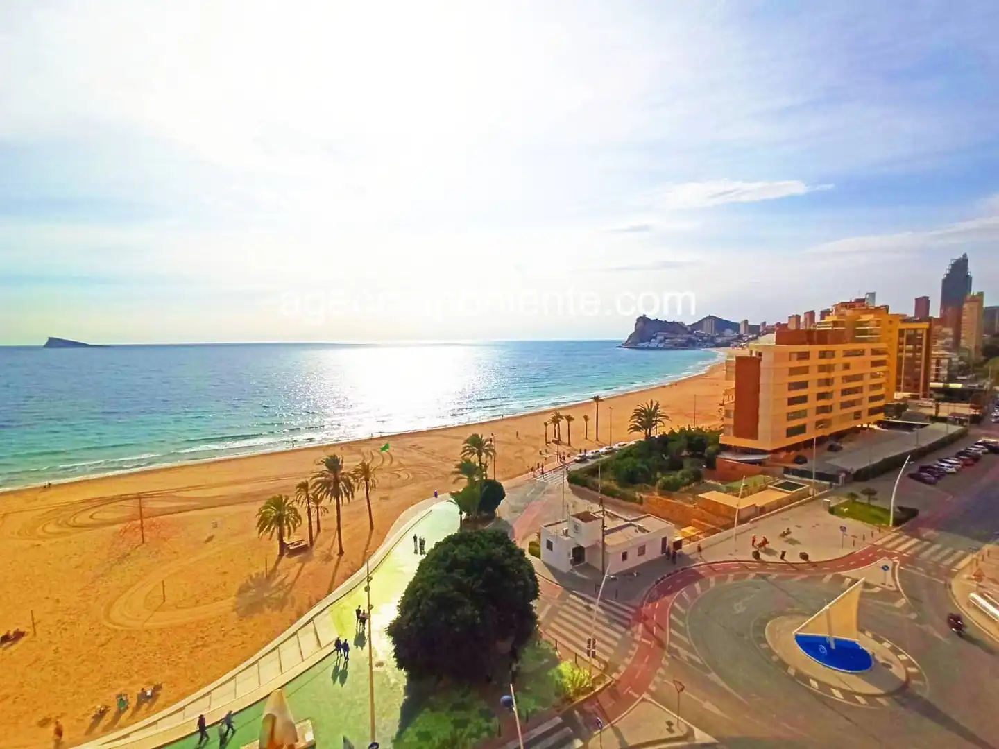 Bedroom of Apartments for rent in Benidorm  with Terrace, Furnished and Washing machine