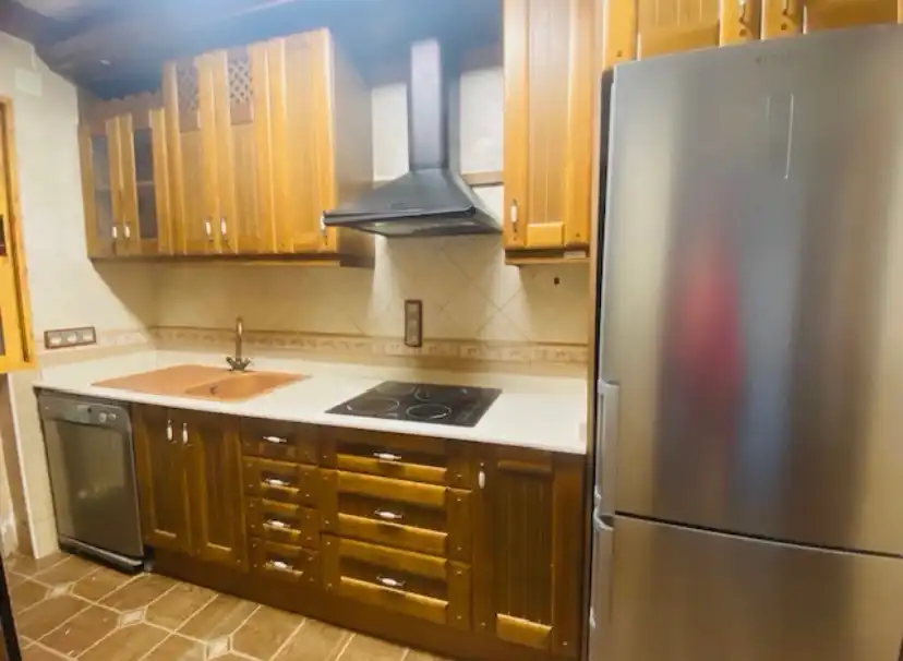 Kitchen of Flat for rent in Ciudad Real  with Air Conditioner, Heating and Furnished