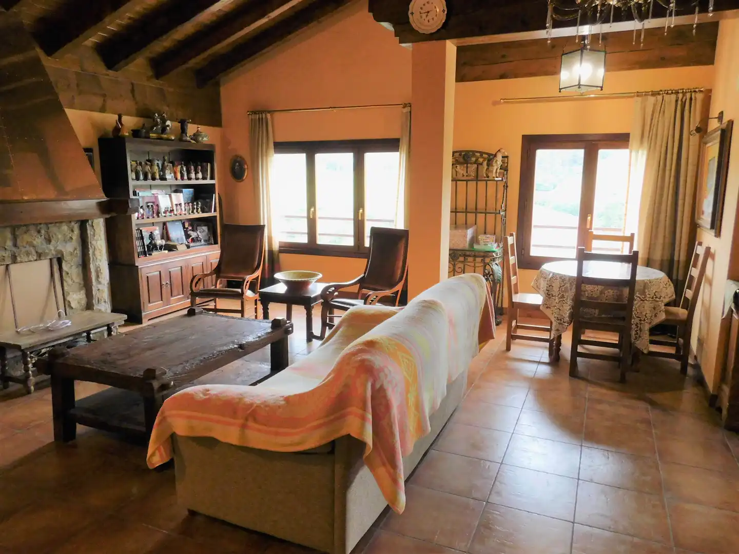 Living room of Houses for sale in Olaibar  with Private garden, Terrace and Storage room