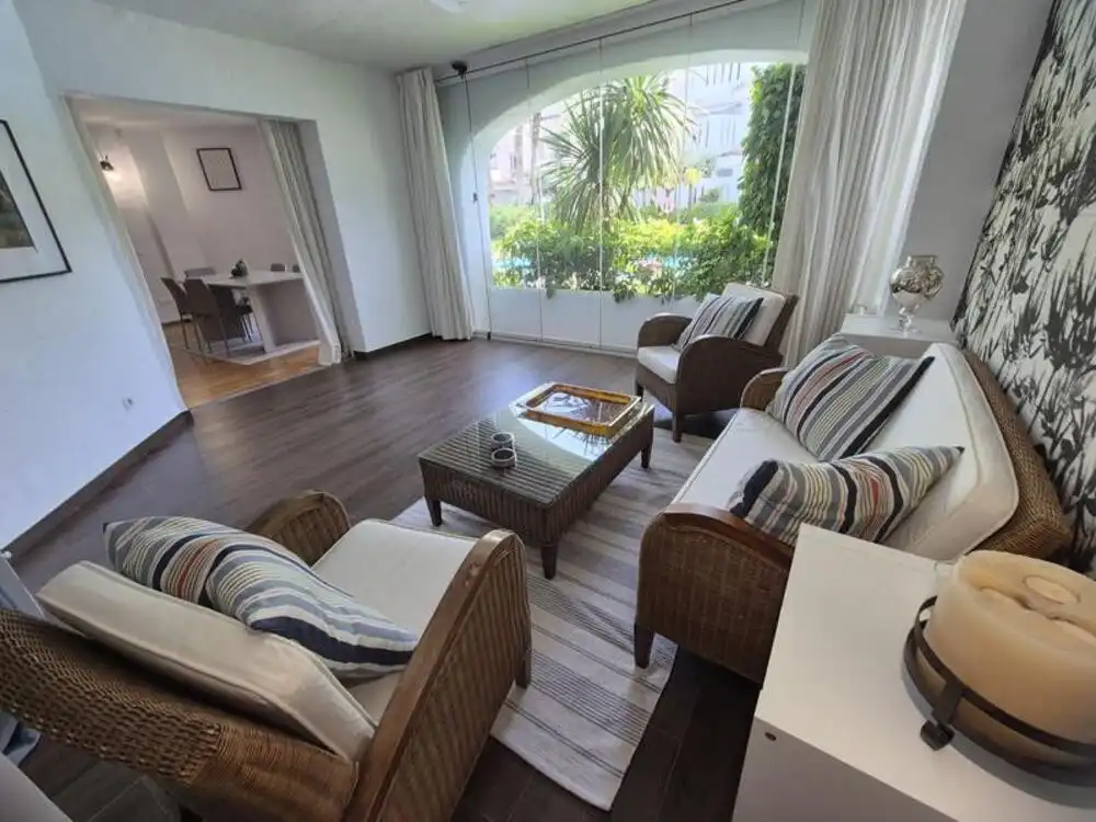 Erdgeschosswohnung mit Pool zur Miete in Nueva Andalucía, imagen 13