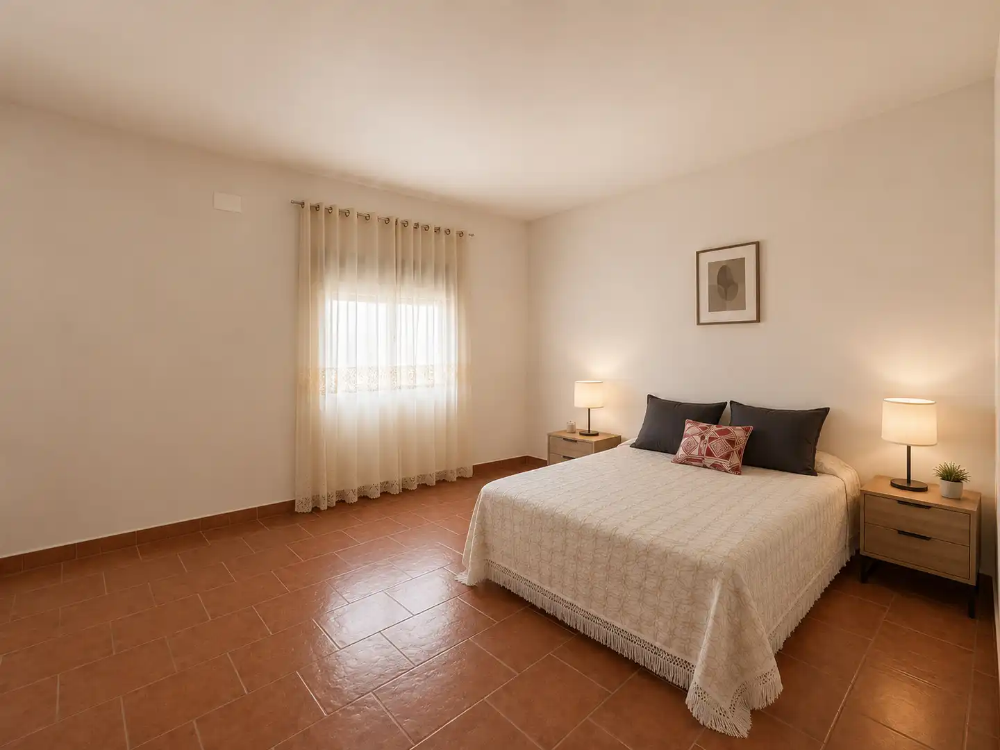 Dormitori de Casa adosada en venda en Montizón amb Aire condicionat, Calefacció i Jardí privat
