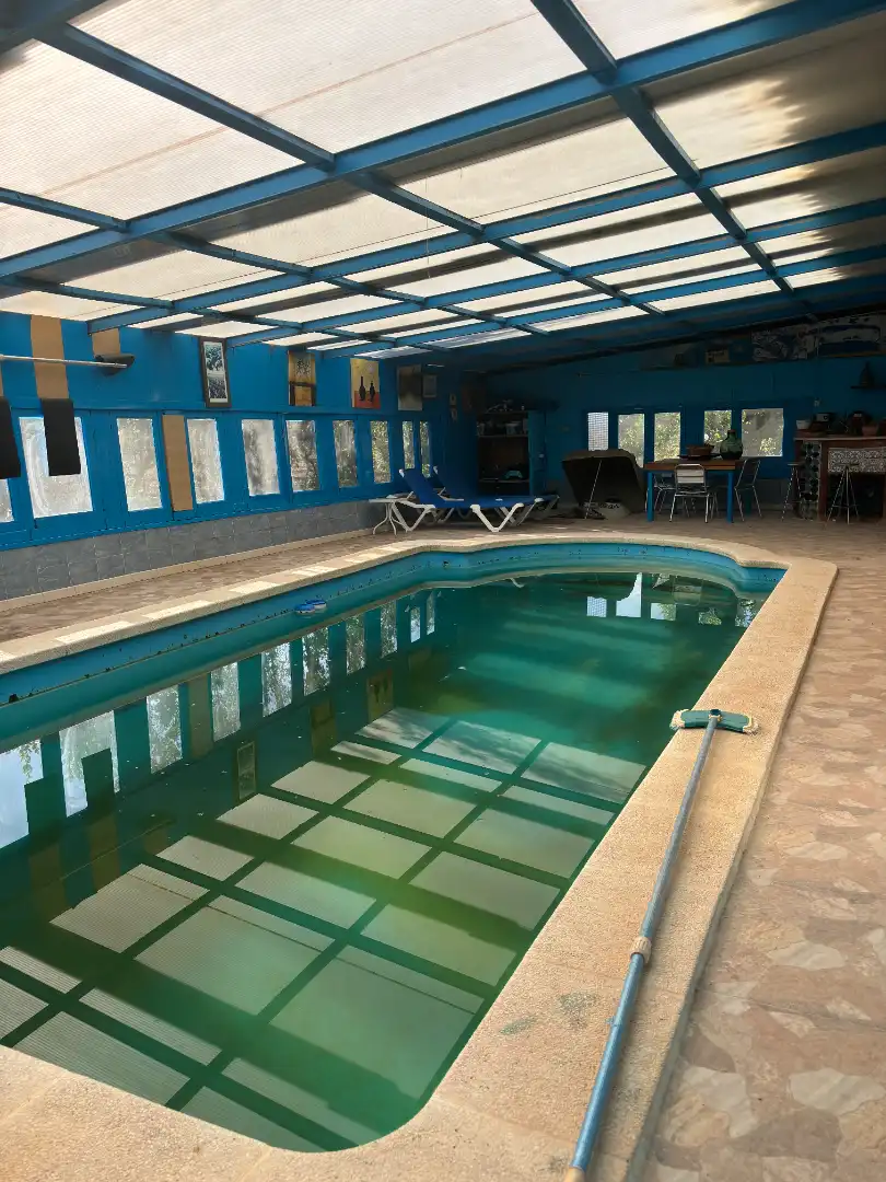 Schwimmbecken von Country house zum Verkauf in Flix mit Klimaanlage, Privatgarten und Schwimmbad