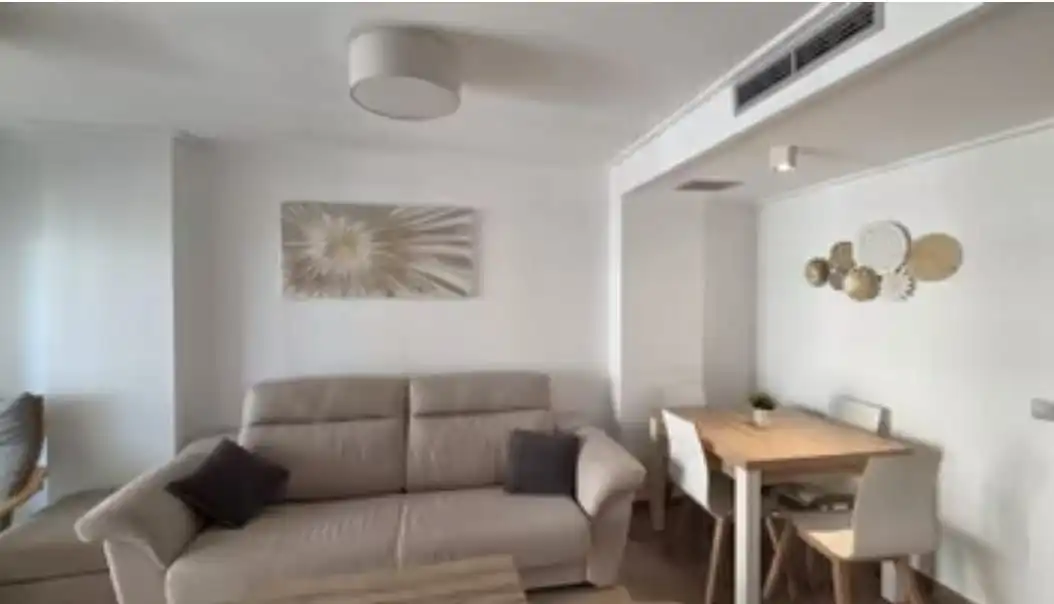 Sala d'estar de Apartament en venda en Oropesa del Mar / Orpesa amb Aire condicionat, Calefacció i Terrassa