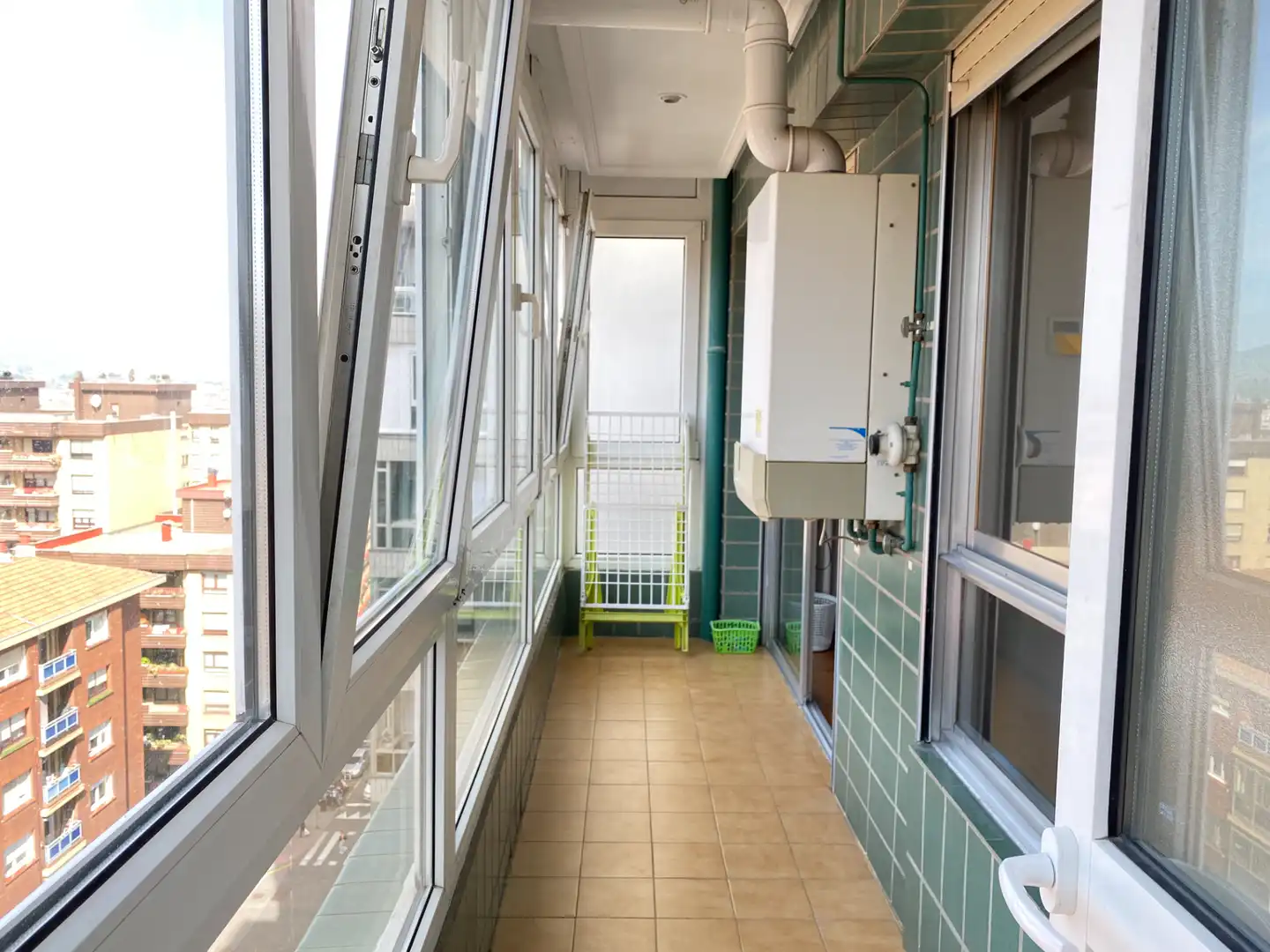 Terraza de Piso de alquiler en Bilbao  con Calefacción, Terraza y Amueblado