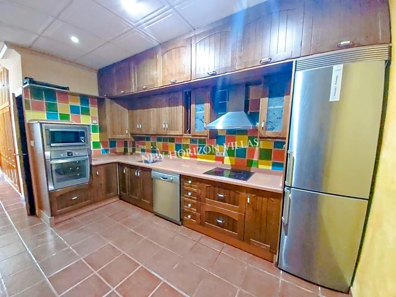 Cuina de Casa o xalet en venda en Albox amb Aire condicionat i Moblat