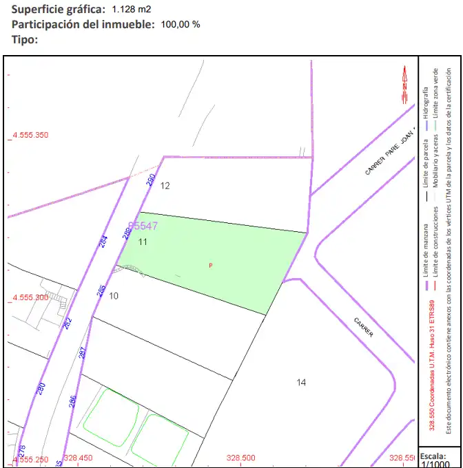 Terreno residenziale in vendita a Carrer de la Bruguera 289, imagen 7