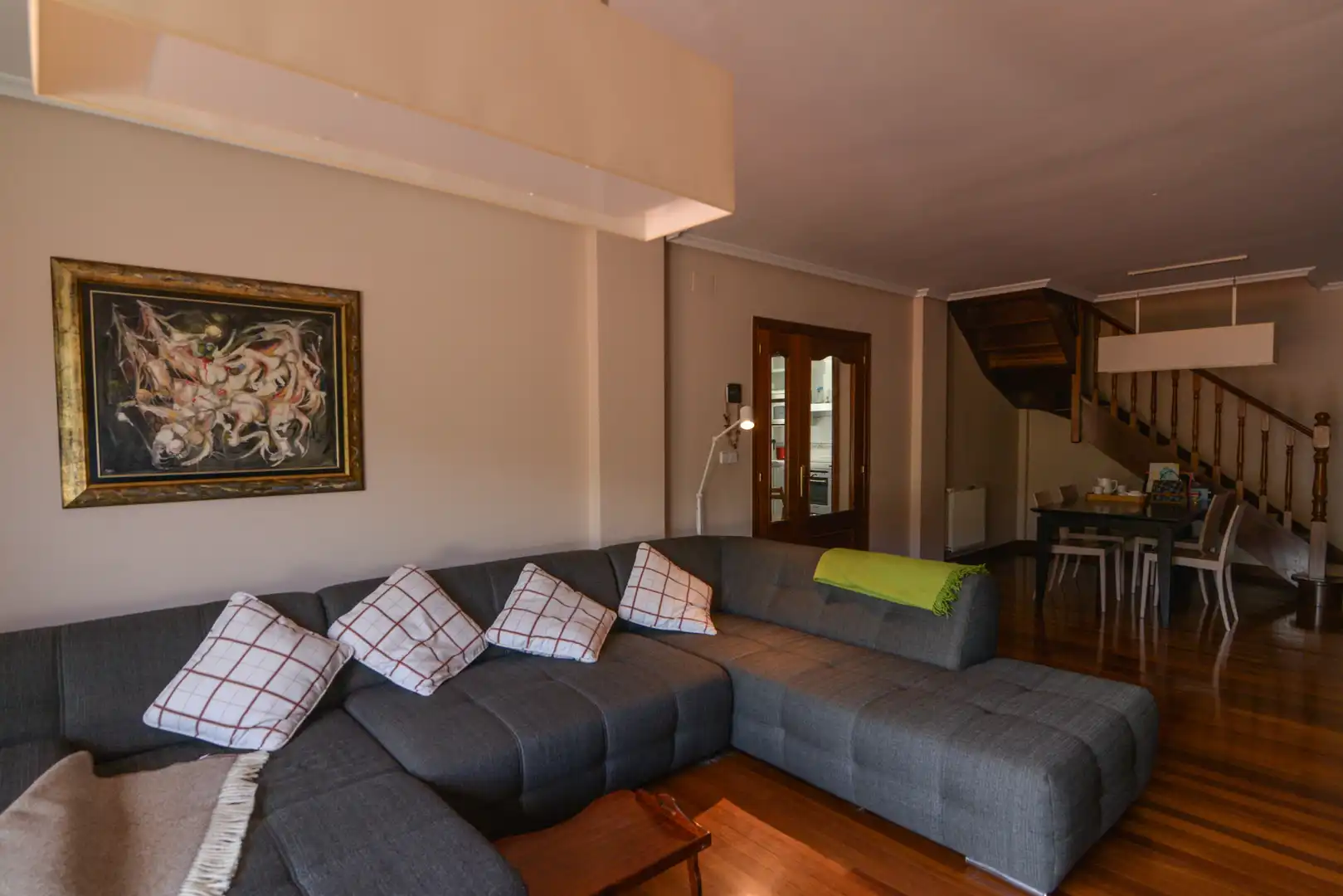 Sala de estar de Casa adosada de alquiler en Plentzia, Bizkaia