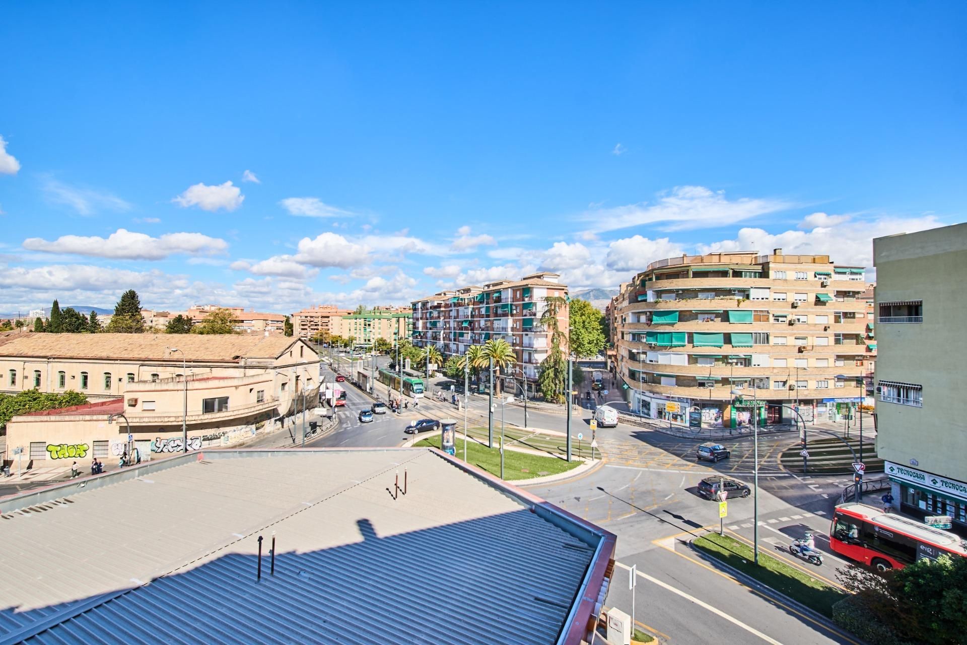 Exterior view of Flat for sale in  Granada Capital  with Heating