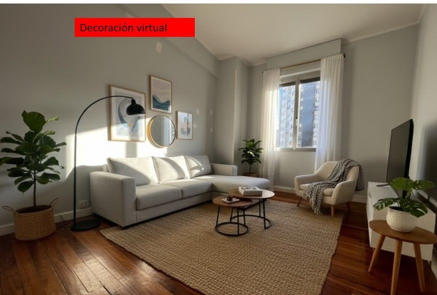 Sala de estar de Piso en venta en Bilbao 