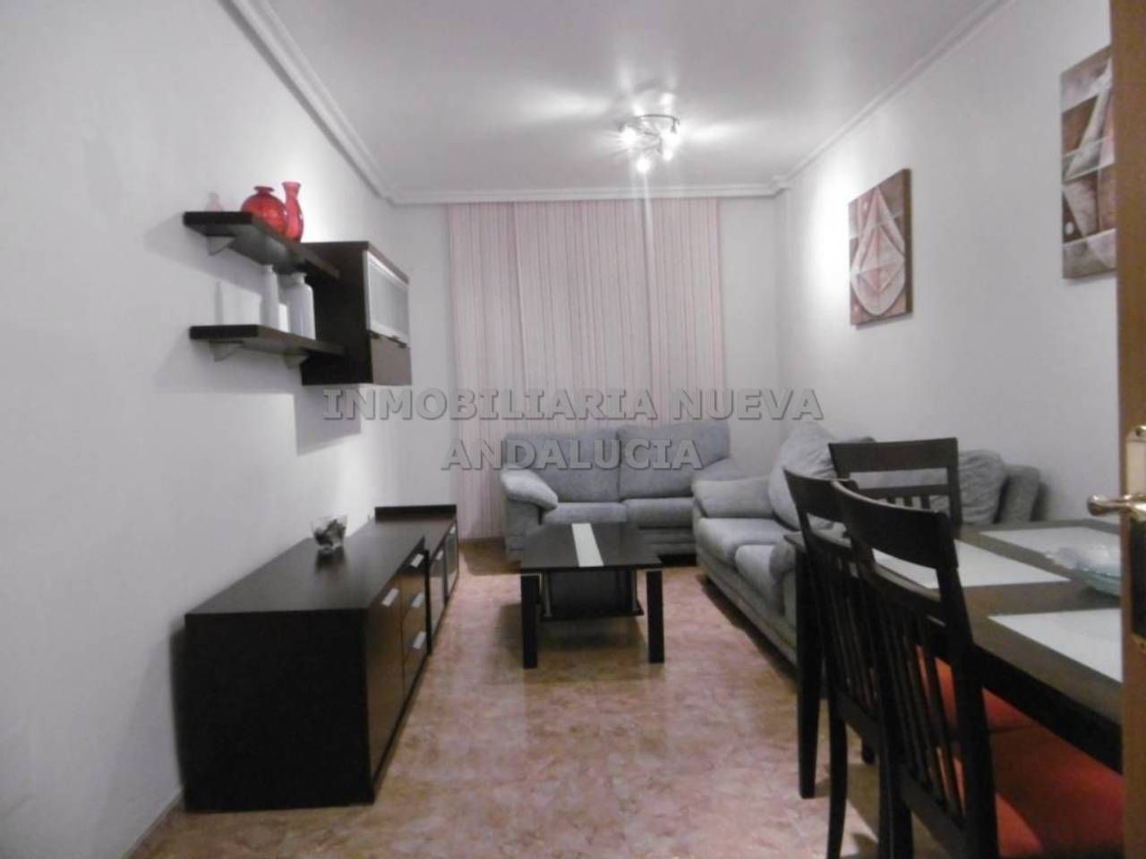 Sala d'estar de Pis de lloguer en  Almería Capital amb Aire condicionat, Calefacció i Terrassa