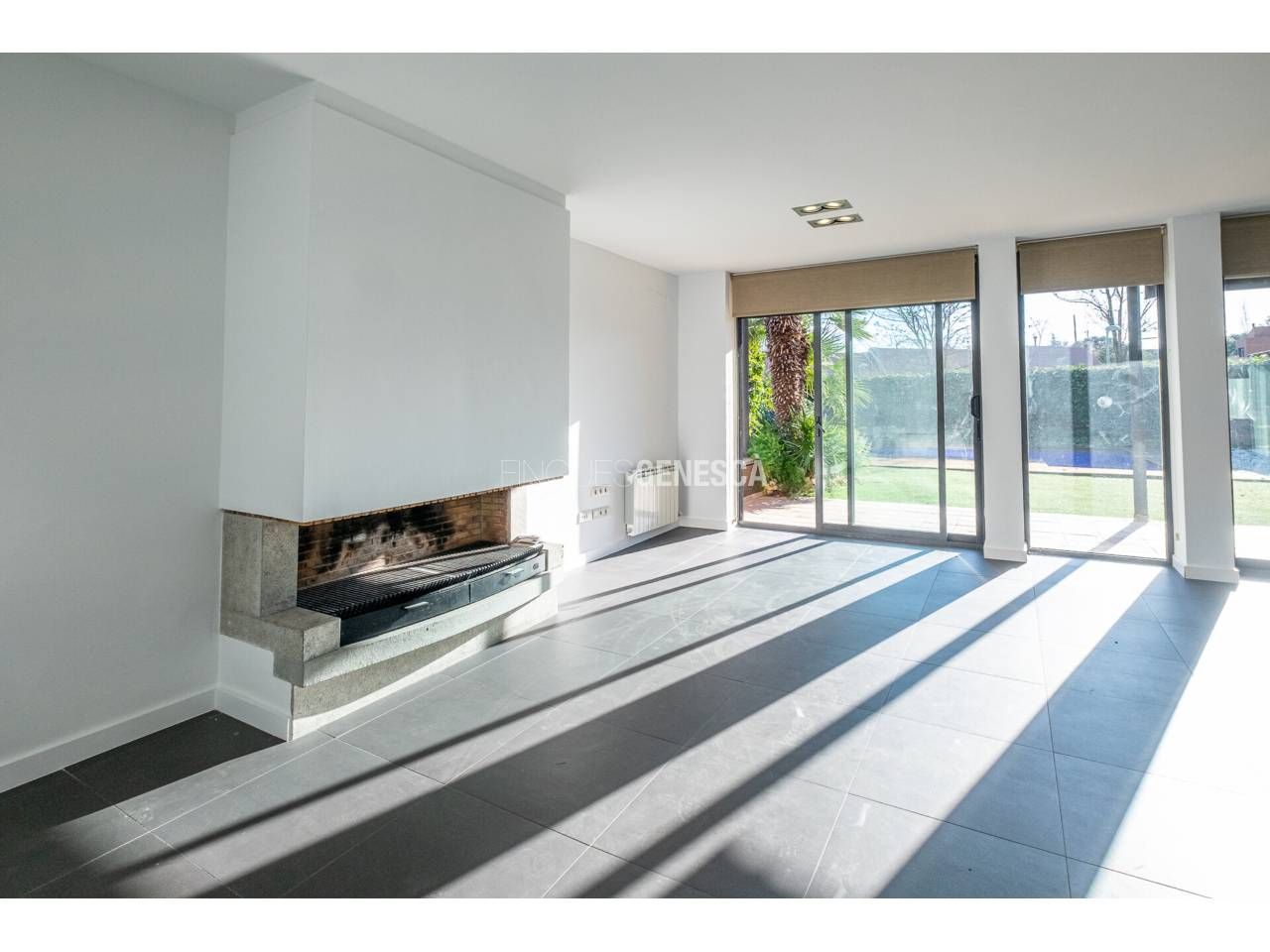 Living room of House or chalet for sale in Matadepera  with Air Conditioner, Heating and Private garden