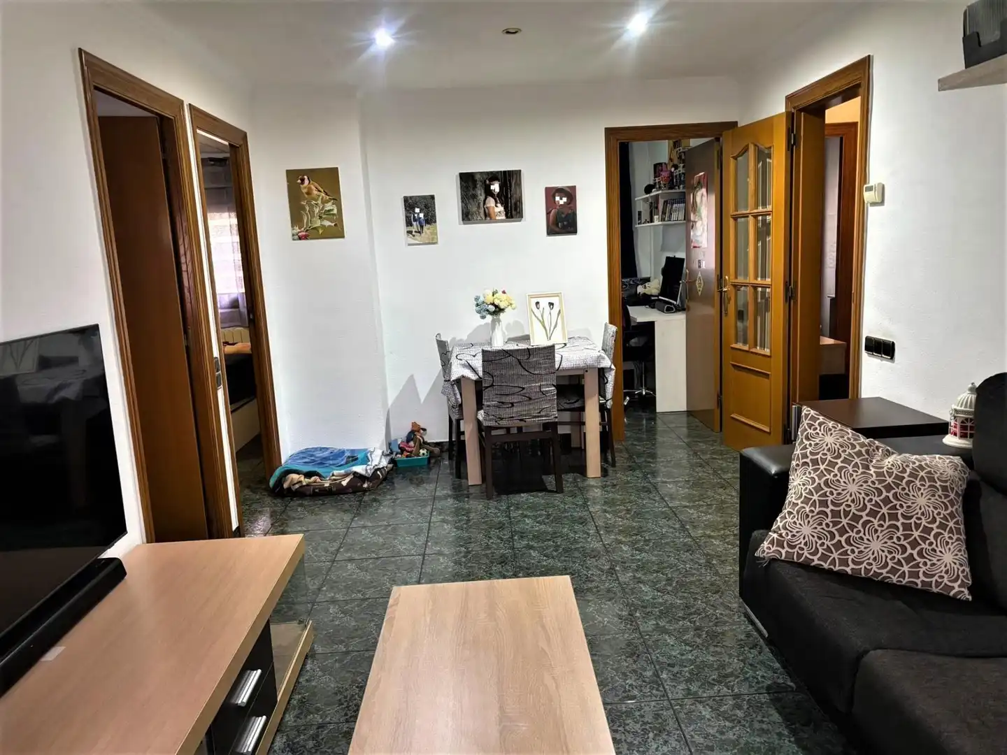Sala de estar de Piso en venta en Terrassa