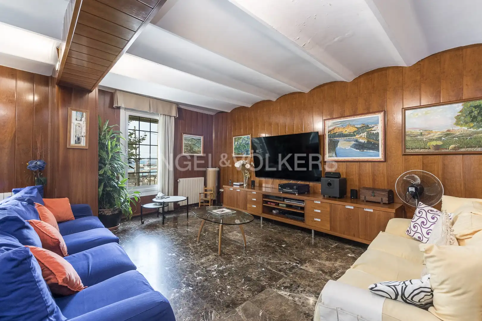 Sala d'estar de Casa o xalet en venda en Premià de Mar amb Aire condicionat, Calefacció i Terrassa