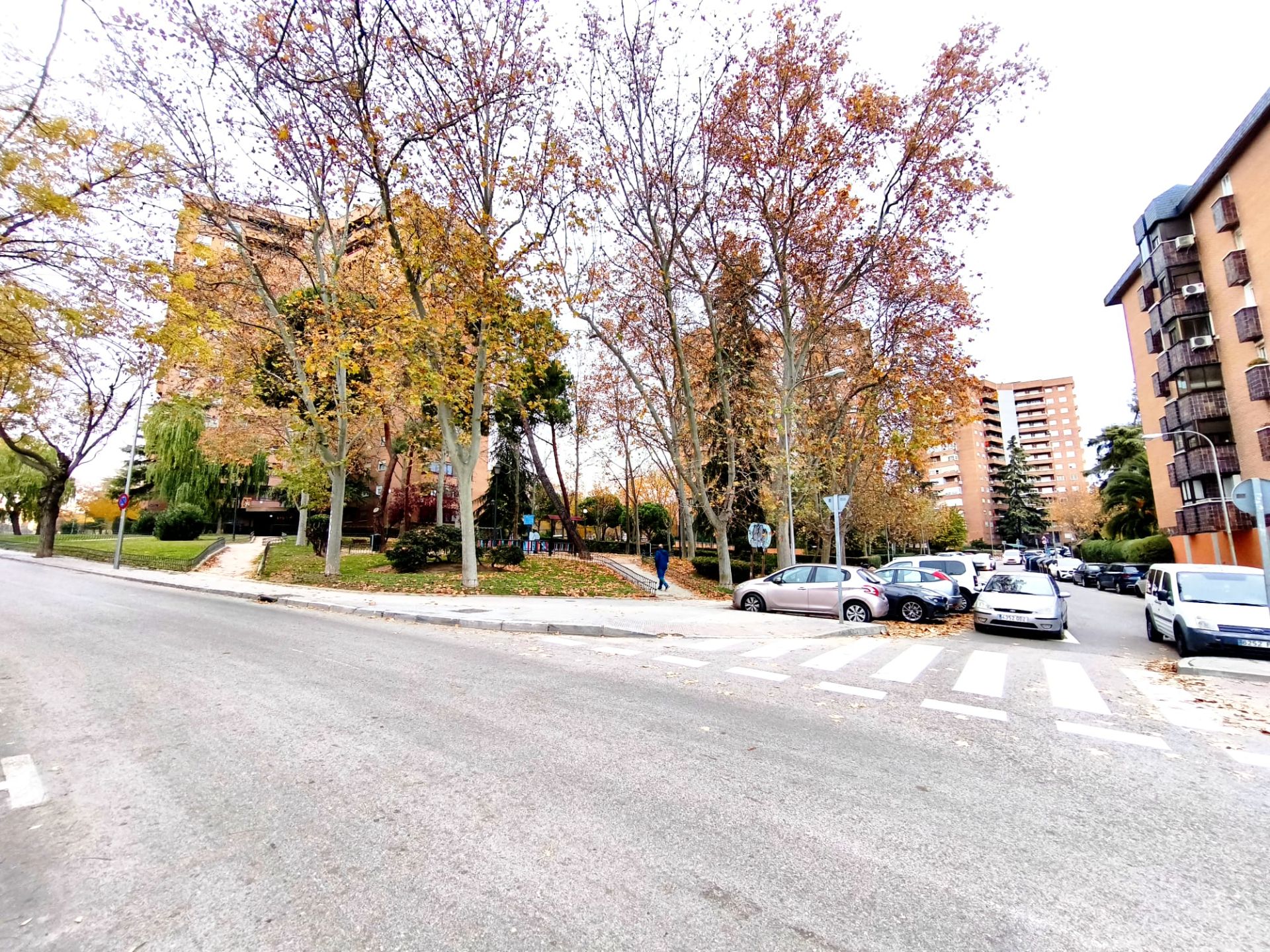 Exterior view of Flat for sale in  Madrid Capital  with Heating, Parquet flooring and Terrace