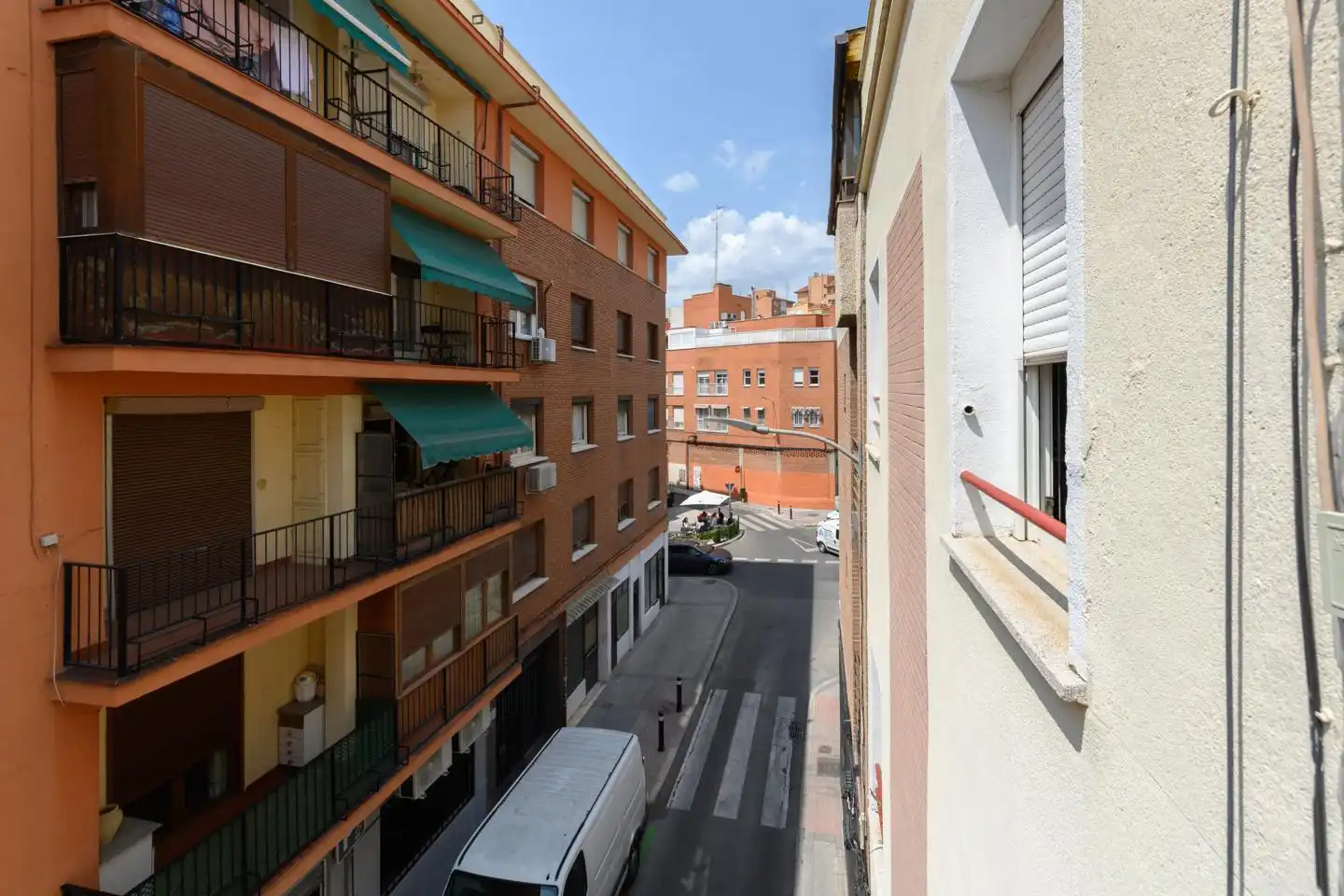 Vista exterior de Piso de alquiler en Madrid con Aire acondicionado, Calefacción y Amueblado
