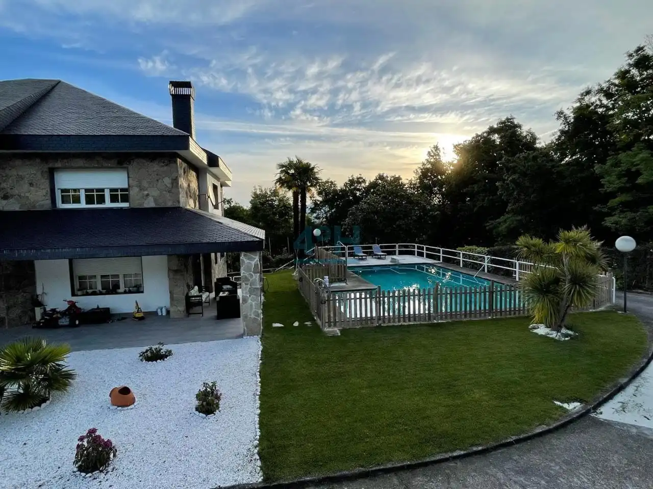 Swimming pool of Houses for sale in Taboadela  with Heating, Private garden and Terrace